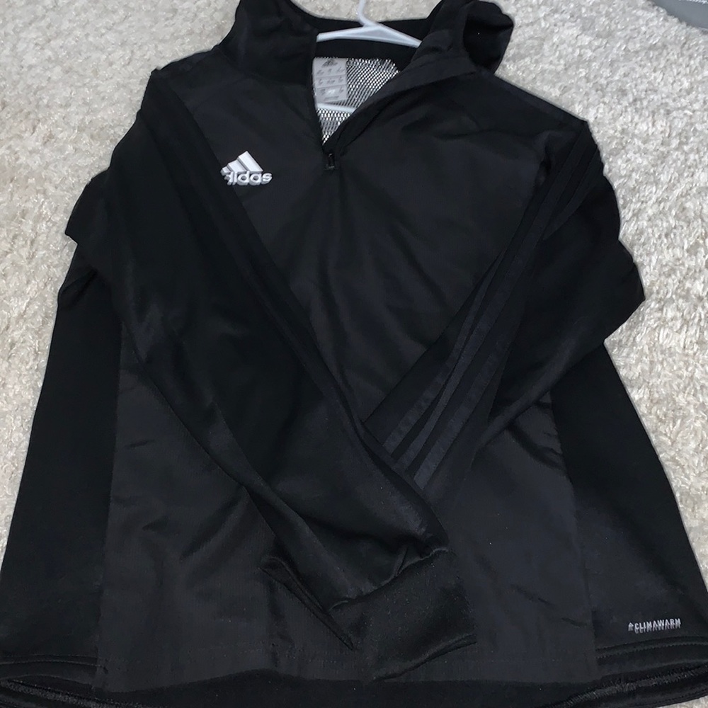 quarter zip adidas work out jacket